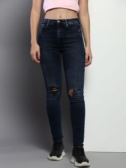 Tommy Hilfiger - Womens Navy Blue Skinny Jeans