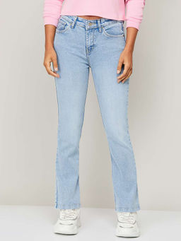 Xpose - Women Blue Comfort Bootcut High-rise Stretchable Jeans