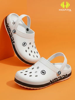 HOPPA - Mens Leo Ice Grey Clogs