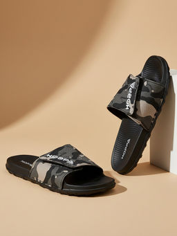 HOPPA - Mens Mi11 Black Sliders