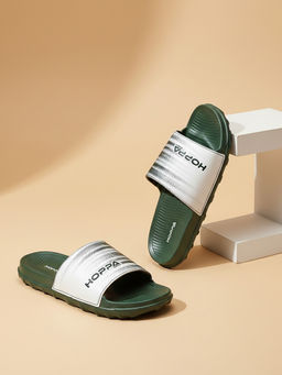 HOPPA - Mens Mark Olive Sliders