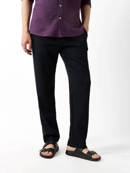 The Bear House - Men's Causal Blue Trouser