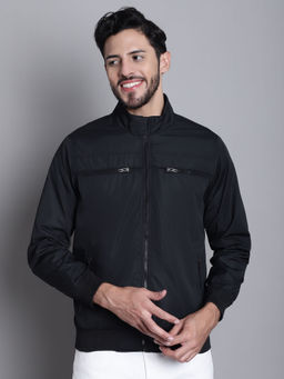 Cantabil - Men Black Full Sleeve Jacket