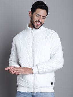 Cantabil - Men White Full Sleeve Jacket