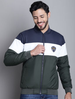 Cantabil - Men Green Full Sleeve Jacket