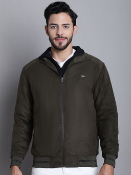 Cantabil - Men Green Full Sleeve Jacket