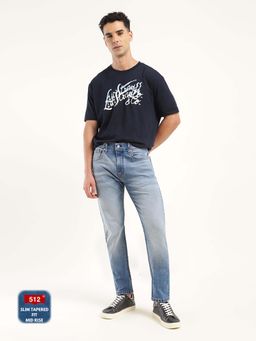 Levi's - Mens 512 Blue Slim Fit Jeans