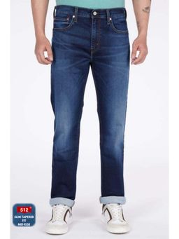 Levi's - Mens 512 Slim Tapered Fit Navy Blue Jeans