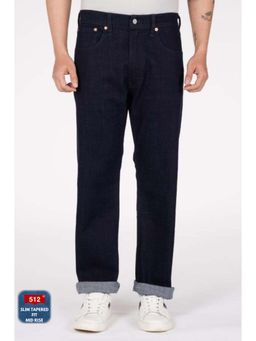 Levi's - Mens 512 Slim Tapered Fit Navy Blue Jeans