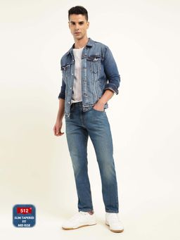 Levi's - Mens 512 Blue Slim Fit Jeans