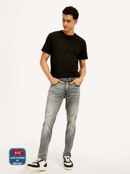 Levi's - Mens 512 Slim Tapered Fit Grey Jeans