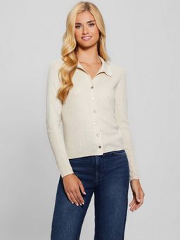Guess - Giovanna Polyester Blend Printed Cardigan