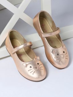 Aria Nica - Kitty Stylish & Comfortable Peach Ballerina