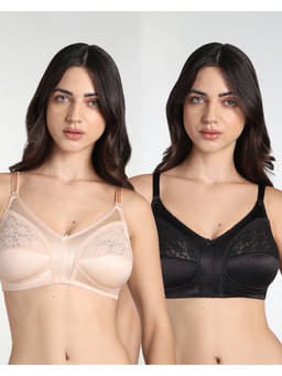 Wacoal - Audrey Non Padded Non Wired Full Cup Plus Size Full Support Bra (Pack of 2)
