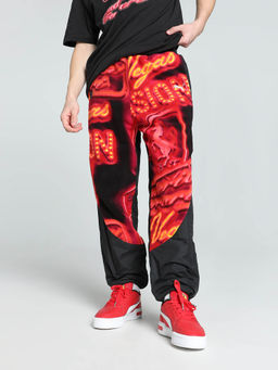 Puma - Ferrari Race Ne Fleece Mens Black Woven Pants