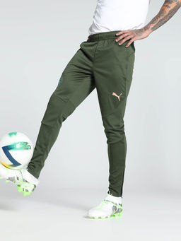Puma - Mcfc Training Mens Green Woven Pants