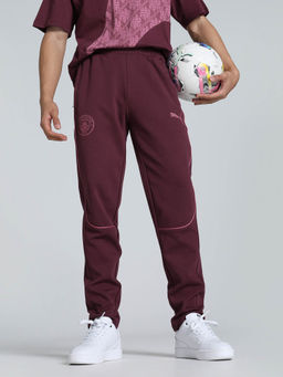 Puma - Mcfc Casuals Mens Red Knitted Pants