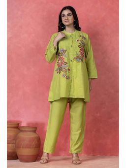 Autumnlane - Gaur Limerick Embroidery Cotton Co-Ord Set