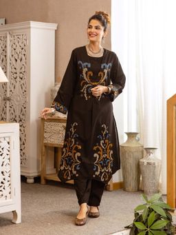 Autumnlane - Karen Ashen Cotton Kurta with Pant