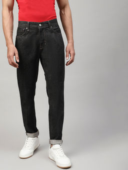 Antony Morato - Black Solid Tapered Fit Jeans