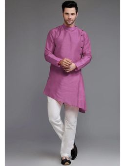 UTSAV FASHION - Purple Straight Kurta and Pant