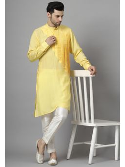 UTSAV FASHION - Men Yoke Design Pleated Kurta with Pant