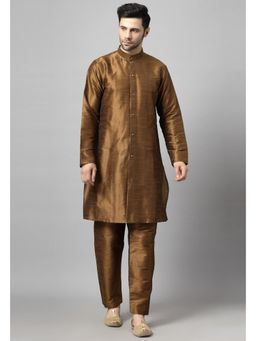 UTSAV FASHION - Mandarin Collar Straight Kurta with Pant