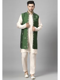 UTSAV FASHION - Men Ethnic Motifs Kurta Pant with Jacket