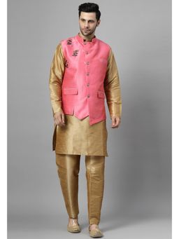 UTSAV FASHION - Men Beads and Stones Kurta Pant with Jacket
