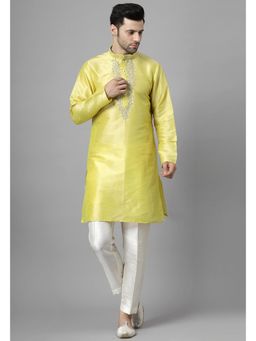 UTSAV FASHION - Mandarin Collar Straight Kurta and Pant