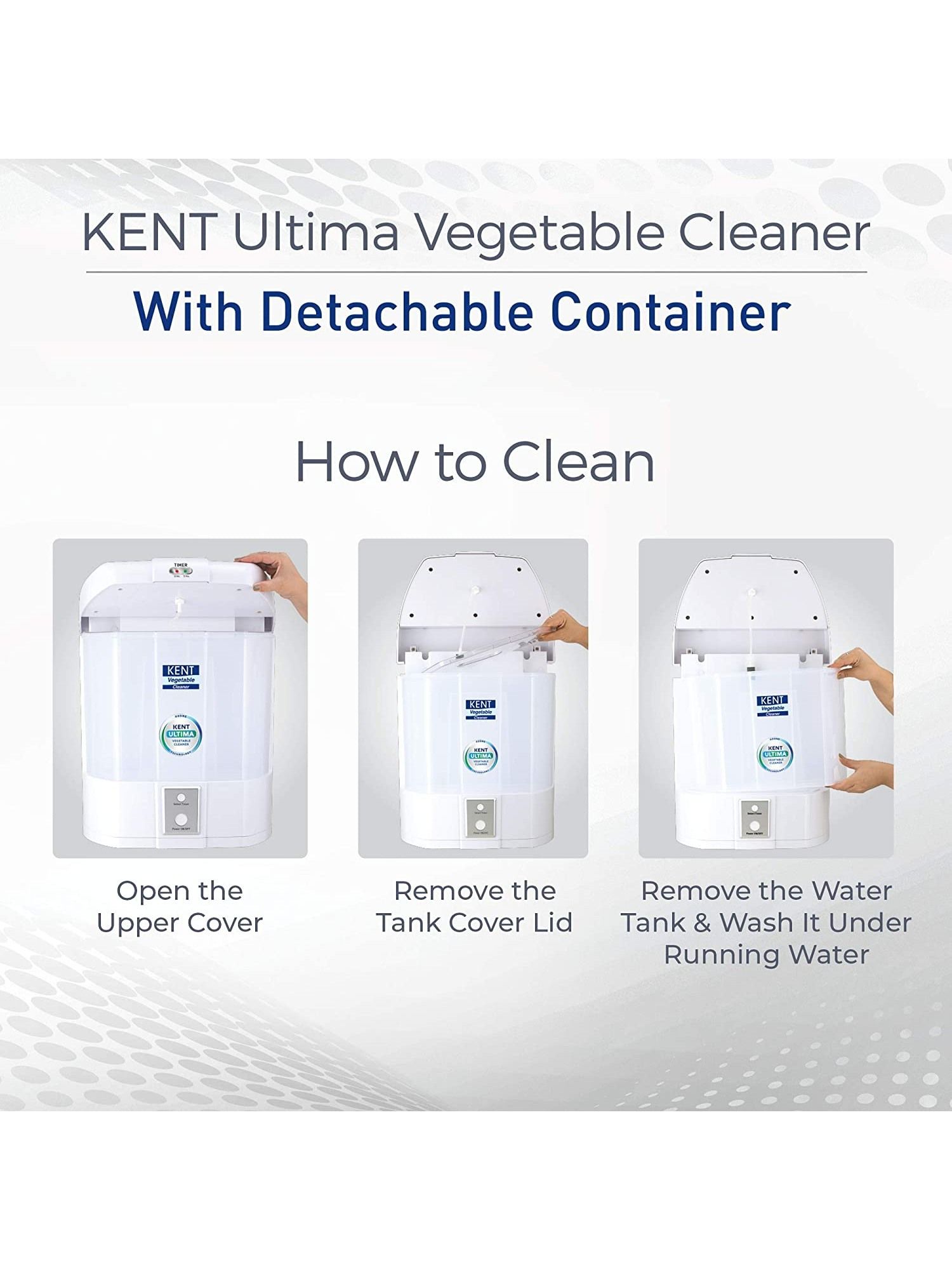 Buy Kent 11115 Ultima Vegetable Cleaner & Purifier 13 W Online