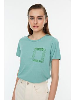 Trendyol - Women's Comfortable Green T-shirts