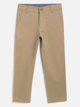 Campana - Brown Solid Regular Trouser