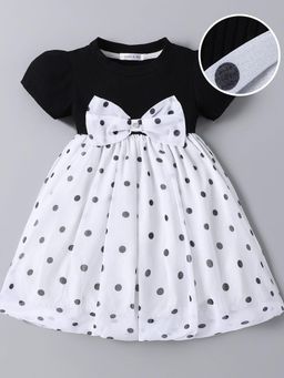 Mark & Mia - Multi-Color Puff Sleeves Dress