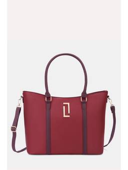 Lavie Luxe - Women's Haiden Large Tote Handbag (Red) (L)