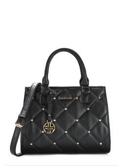 Lavie Luxe - Stud Shelly Women's Satchel (Black) (M)