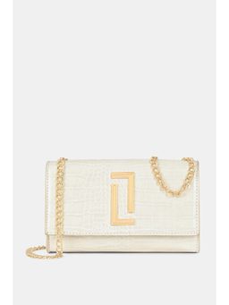 Lavie Luxe - Women's Crocflap Sling (Off White) (S)