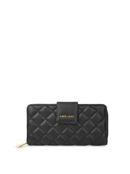 Lavie Luxe - Diamond Women's Bifold Wallet (Black) (L)