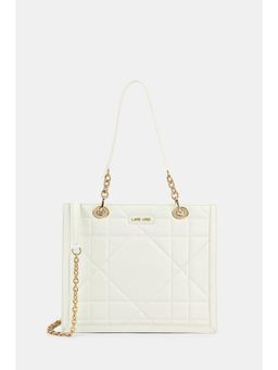 Lavie Luxe - Women's Diobox Satchel (Off White) (L)