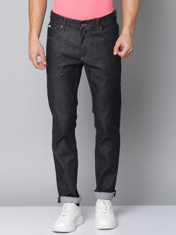 LINDBERGH - Stay Blue Solid Tapered Fit Jeans