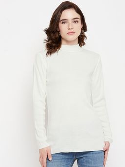Madame - Women Off White Sweater
