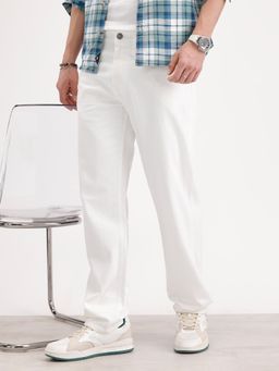 WROGN - Solid Anti Fit Denim Jeans-White