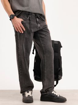WROGN - Anti Fit Light Faded Denim Jeans-Dark Grey