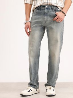 WROGN - Anti Fit Faded Denim Jeans-Light Blue