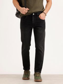 WROGN - Skinny Crop Denim Jeans-Black