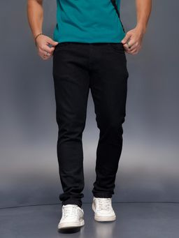 WROGN - Classic Slim Fit Jeans-Black