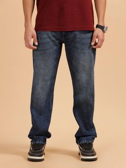 WROGN - Heavy Fade Anti Fit Jeans-Blue