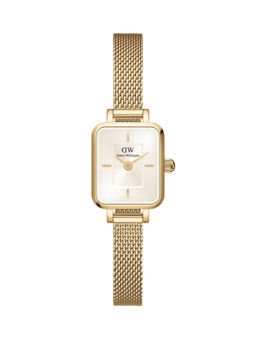 Daniel Wellington - Wellington Women Champagne Stainless Steel Dial Analogue Watch-DW00100656K (M)