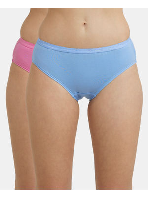 Buy Jockey 1523 Women #39 s High Coverage Combed Cotton Hipster Light