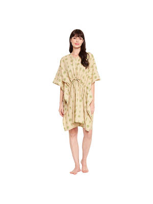 Women'secret Damen Nachthemd 'Weekly Hope' - Kurzes Nachtkleid Mit Allover-Print, Baumwolle